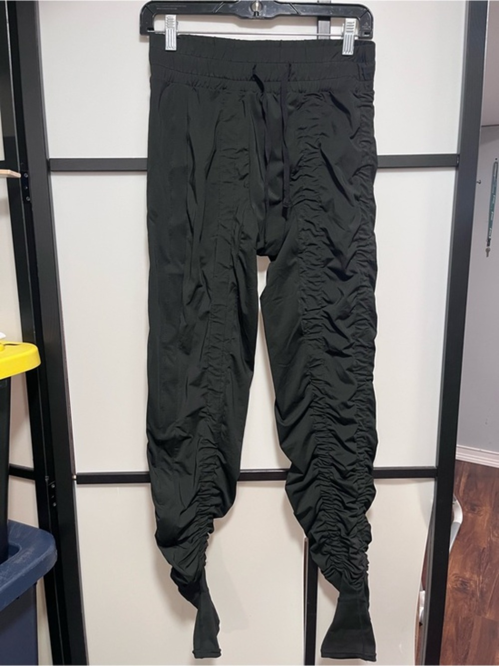 AGOGIE +20 Wearable Resistance Pants Black Women's Large Workout Joggers L